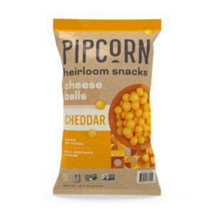 Pipcorn Cheddar Cheese Balls 12.5oz - Costco Food Database