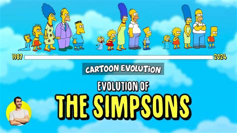 Evolution Of THE SIMPSONS - 37 Years Explained | CARTOON EVOLUTION ...