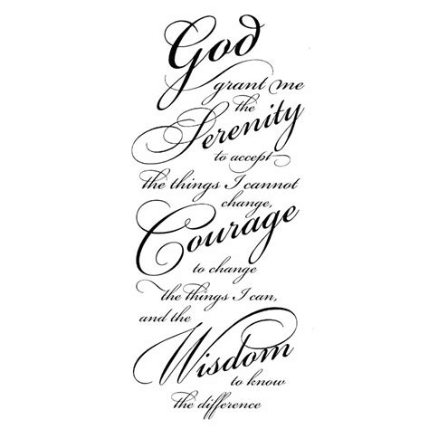 Aggregate 64+ serenity prayer tattoo ideas best - thtantai2