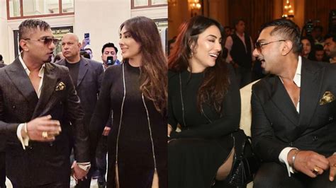 Honey Singh, rumoured girlfriend Tina Thadani attend event holding hands. Watch - Pedfire