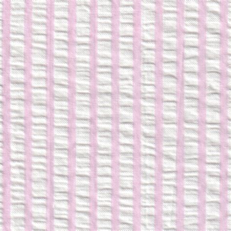 Striped Seersucker Fabric - Pink | Pink Seersucker Fabric