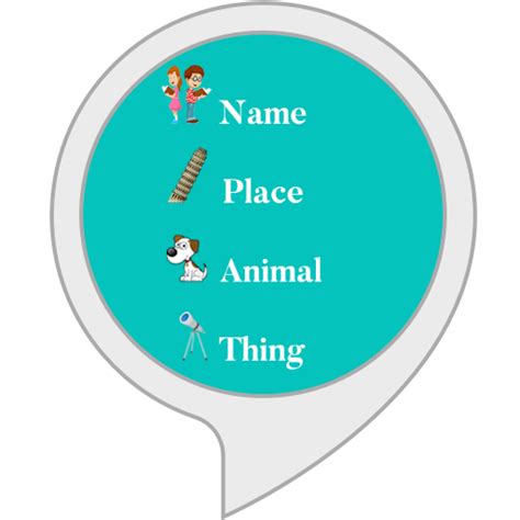 Amazon.com: Name, Place, Animal, Thing: Alexa Skills