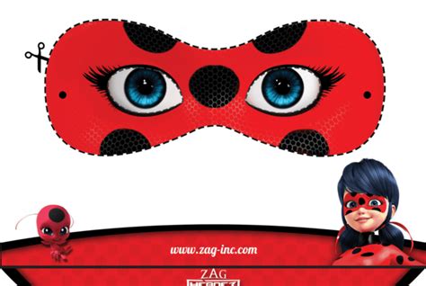 How To Make A Ladybug And Cat Noir Mask - Draw easy