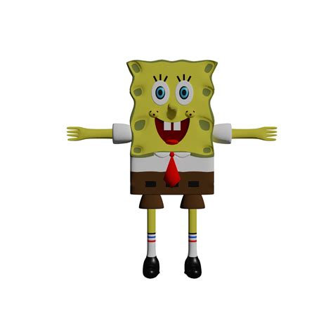 3D Spongebob by calicrazedbeats on Newgrounds