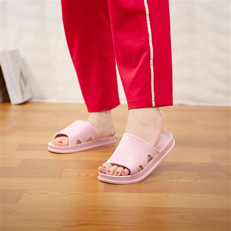 Women s Sandals Anti-Slip Bath Slipper Shower Shoes Home Indoor Floor Slippers Quick Drying ...