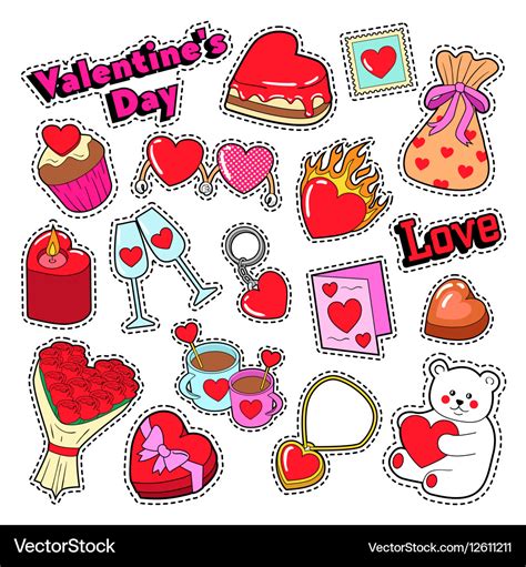 Valentine’s Day stickers Stickers, Labels & Tags Paper & Party Supplies Paper etna.com.pe