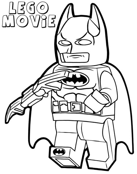 Lego batman movie characters coloring pages - likossongs