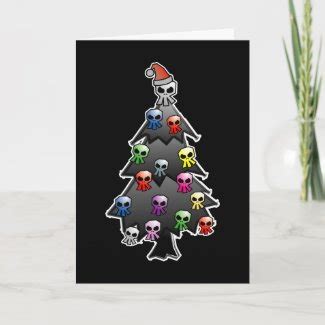 Cool Personalized Gothic Christmas Cards