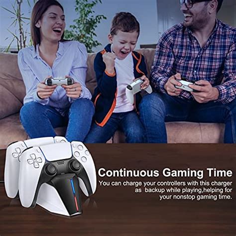 PS5 Controller Charging Station, 3H Fast Charging PS5 Controller ...