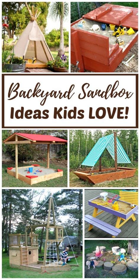 Best sandbox ideas for kids – Artofit