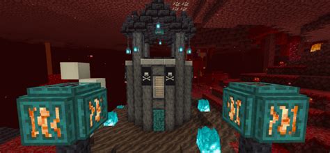 Nether Survival Base | Minecraft PE Maps