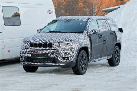 2023 Jeep Commander RHD Spied Cold-Weather Testing - autoevolution