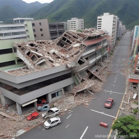 Taiwan Earthquake: Damage Assessment | Stable Diffusion Online