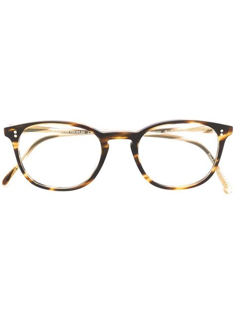 Oliver Peoples Finley round-frame Glasses - Farfetch | Oliver peoples ...