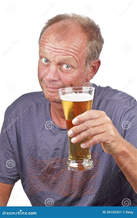 Man Drinking A Beer Stock Image - Image: 20152351