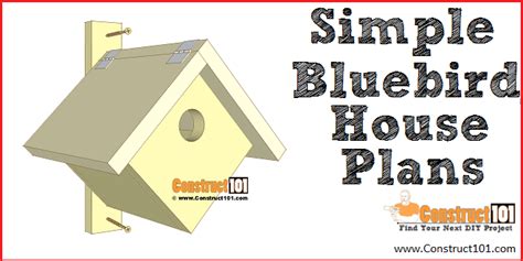 Bird House Plans | Free PDF Download - Construct101