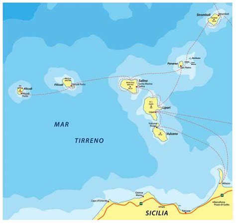 Isole Eolie Mappa Geografica - vrogue.co