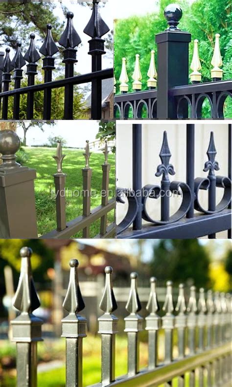 Jyd Ornamental Aluminum Fence Pickets Casting Scroll Fits Over 5/8 ...