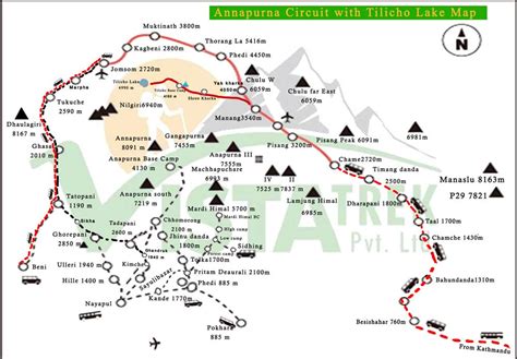 Annapurna Circuit with Tilicho Lake Trek | Tilicho Lake with ThorangLa Trek