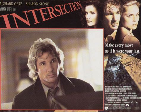 Intersection Movie Cast - Lobby Card Unsigned (Usa) 1994 ...