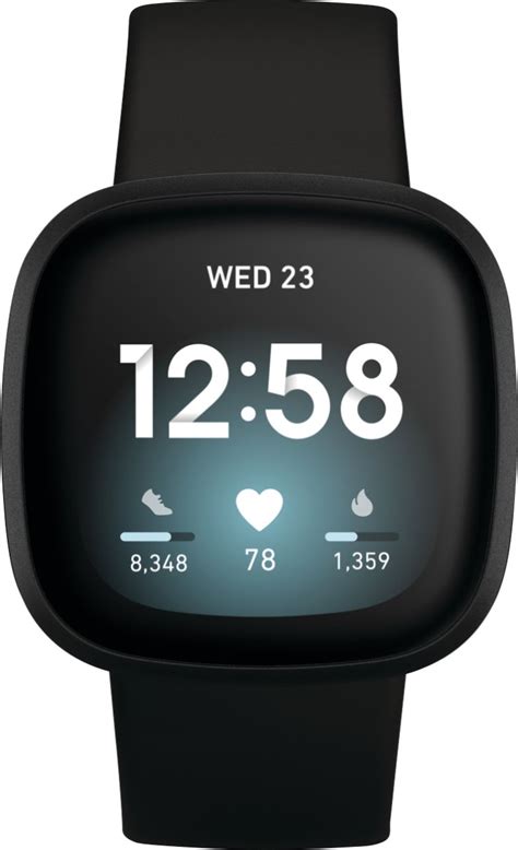 Questions and Answers: Fitbit Versa 3 Health & Fitness Smartwatch Black FB511BKBK - Best Buy