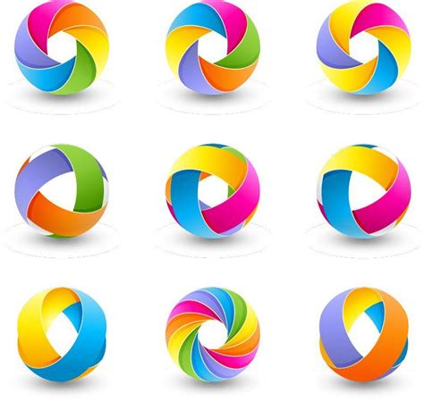 Colorful Globe Logo - LogoDix