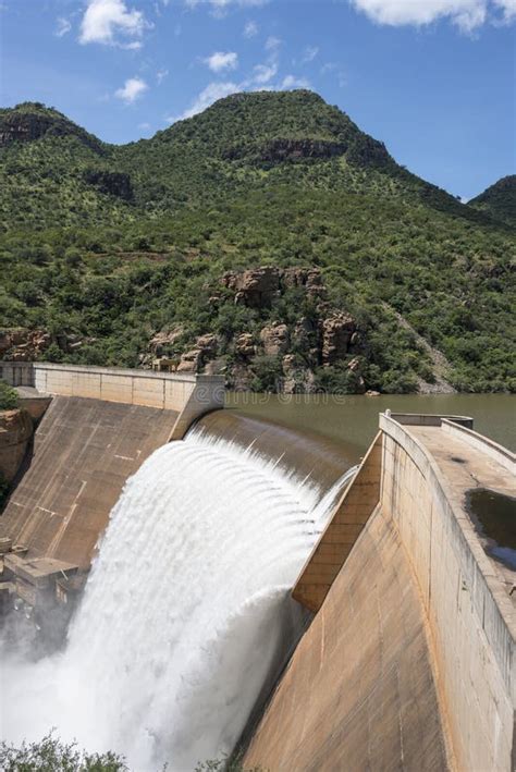 The Swadini Dam Near the Blyde River Stock Photo - Image of blue ...