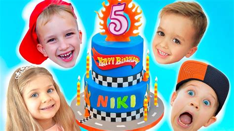 Happy Birthday Niki! Kids Birthday party with Vlad, Diana and Roma Chords - Chordify