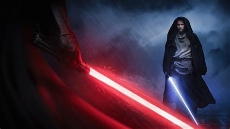 1360x768 Darth Vader Vs Obi Wan Kenobi HD Cool Star Wars Desktop Laptop ...