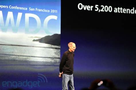 WWDC 2011: Steve Jobs takes the stage, cranks up the reality-distortion ...