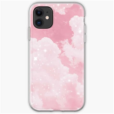 Pink Clouds Sparkling iPhone Case by trajeado14 | Sparkle phone case, Pink phone cases, Pretty ...