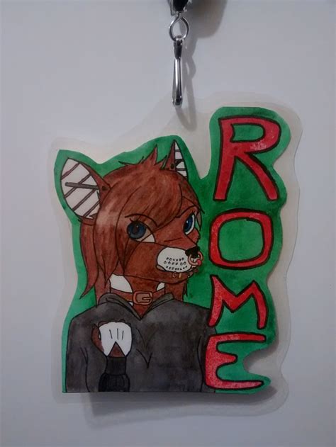 Rome Badge!! — Weasyl