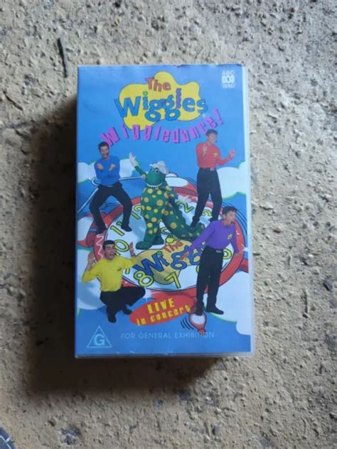 THE WIGGLES WIGGLEDANCE Live In Concert VHS Video Tape Movie Children's Singing $20.00 - PicClick AU