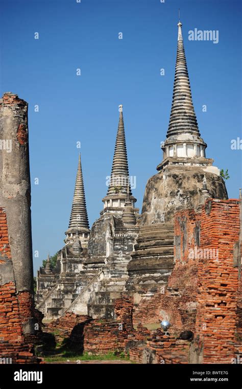 Wat Phra Sri Sanphet - Ayutthaya Stock Photo - Alamy