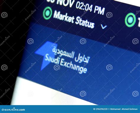 Saudi Arabian Stock Exchange Tadawul Editorial Image - Image of ...