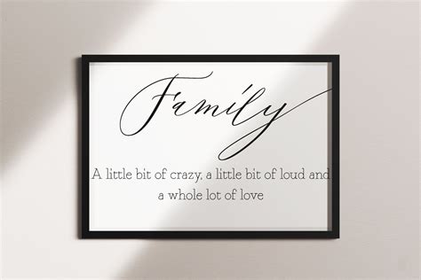 Family Printable Wall Art, Family Print Quote, Family Print Sign ...