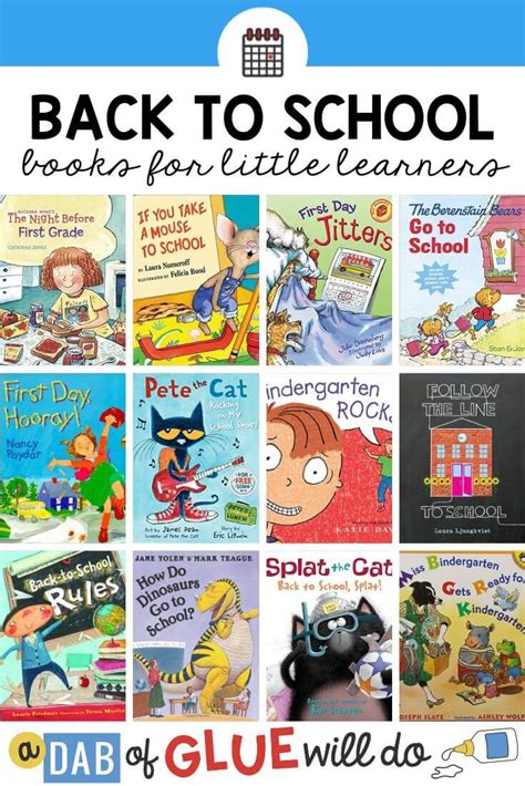 12 back to school books for little kids