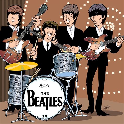 Beatles Top of The Pops Performance by Anthony Parisi, Limited Edition Print | Beatles art, The ...