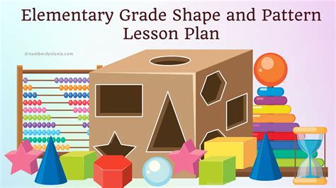 Printable Elementary Grade Shape and Pattern Lesson Plan [PDF Included ...