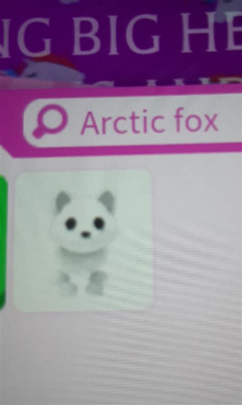Roblox Adopt Me Neon Arctic Fox