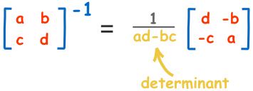 Can you use Cramer's rule to find the inverse of a 2x2 matrix? - The Student Room