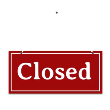 Closed Sign Placard Hanging Sign Vector, Placard, Hanging, Sign PNG and ...