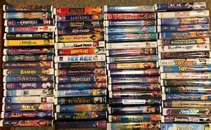 Lot of Any 10 Children VHS - Walt Disney/Dreamworks/Other (Pick any 10 ...