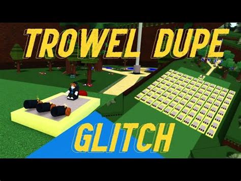 TROWEL DUPLICATION GLITCH | Build a Boat for Treasure ROBLOX - YouTube