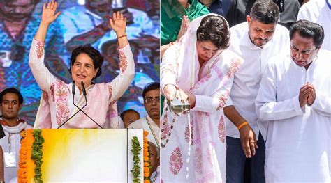 Madhya Pradesh elections: Priyanka Gandhi kick-starts Congress’s ...