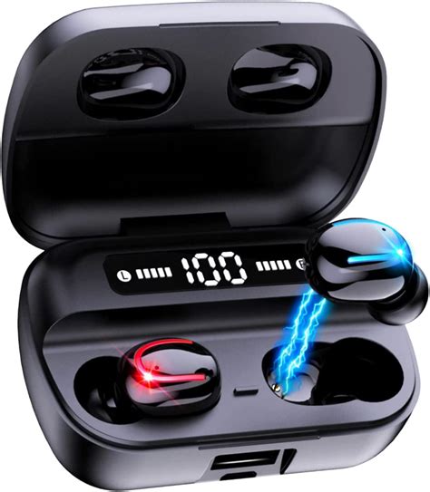 KINGANDA Wireless Earbuds, Bluetooth Earphones, 4-5H Playtime Bluetooth ...