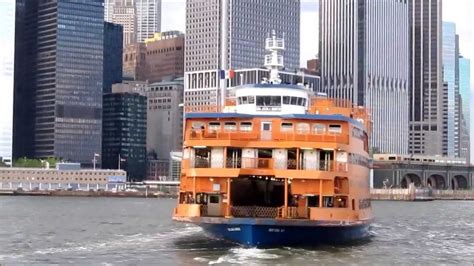 New York Harbor tour, part 4: Staten Island ferry, Lower Manhattan ...