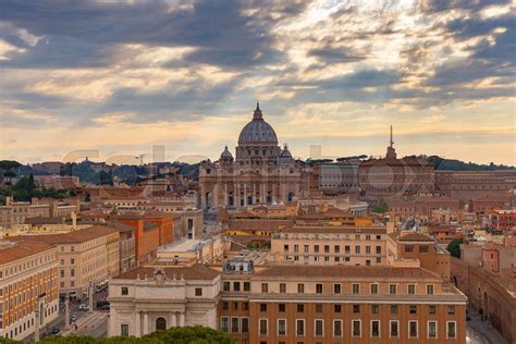 Rome. Aerial view of the city. | Stock image | Colourbox