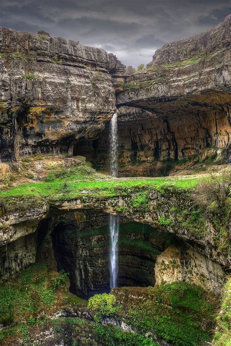 Baatara Gorge Waterfall, Tannourine, Lebanon. Waterfall, Chasing ...