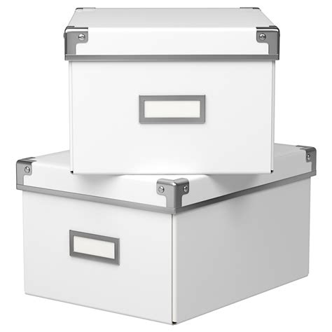 Large White Storage Boxes With Lids : Box With Lid White Large ...